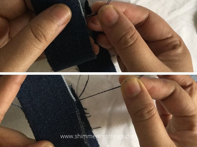 3-in-1 diy fashion accessory with old buttons and jeans