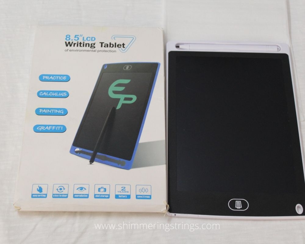 low cost educational gadget super toy lcd writing tablet 8.5 inch e note pad